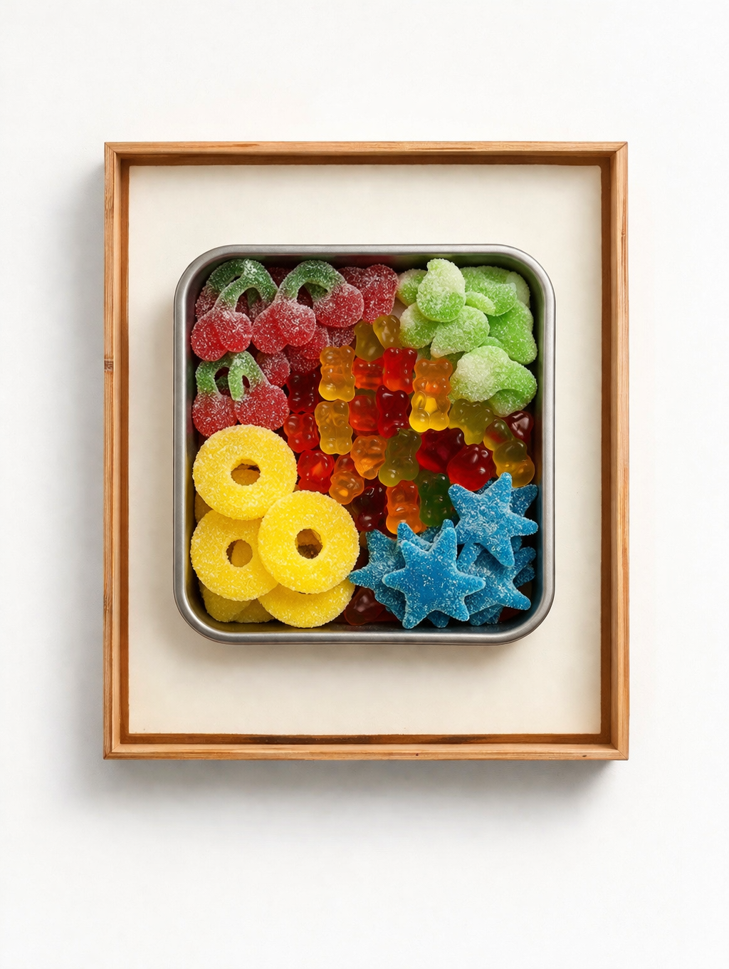 High gum finish Sweetie poster (with gummy finish bamboo frame)