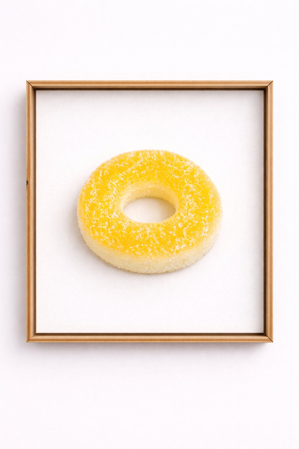 High gum finish Sweetie poster (with gummy finish bamboo frame)