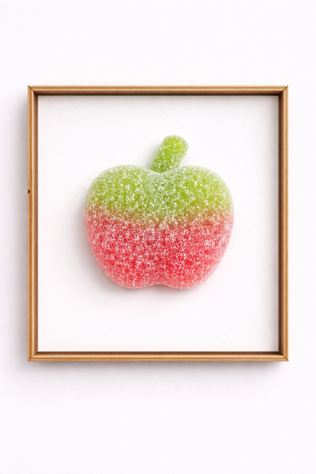 High gum finish Sweetie poster (with gummy finish bamboo frame)